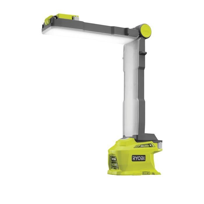 RYOBI - Lampe LED 18V ONE+- Modulable - Rabattable - 850 Lumens - R18ALF-0