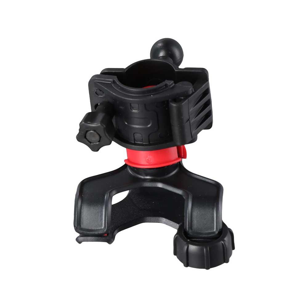 Handlebar Mount Cell Phone Holder Black Bike Phone Holder Microphone Stand  For Smart Phones Mic