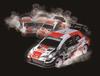 Joesen Drift Drive 124 Skala Radiostyrt (R) Toyota Gazzo Racing WRT Yaris Rally Racing Car JRVC107-WH For både menn og kvinner