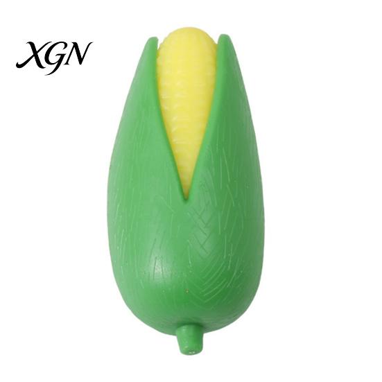 Fruit Sensory Toy Simulation Peeled Banana Squeeze Stretchy Slow Rebound Corn Fidget Portable Simulated Vegetable TPR Stress Ball
