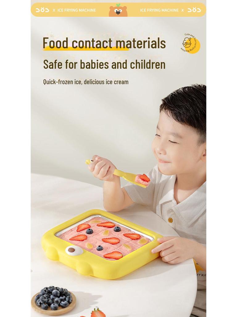 Máquina Caseira de Iogurte de Frutas e Sorvete – Portátil, Não Precisa de Tomada