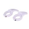 1Pair Bicycle Deputy Handle Plastic Anti-slip Bike Secondary Rest Handlebar Lightweight Handlebars With Lock Ring Kit
