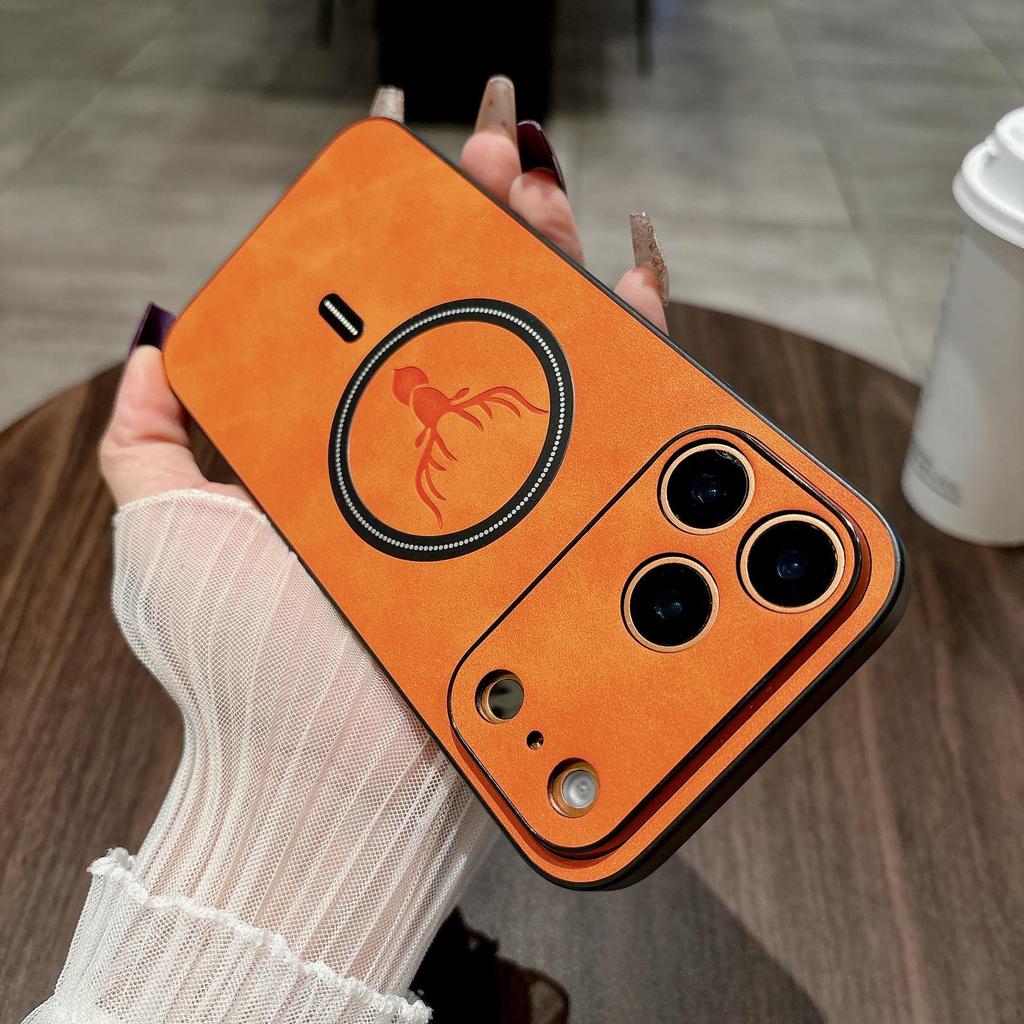 Lux Suede Case for Apple 16 Pro Max & 17 Pro - Elk Magnetic Protection