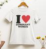 T-shirt Mi Piacciono le Donne Dominanti | Divertente | y2k | estetica | esilarante | anni 2000 | anni '90 | ironico