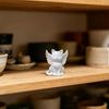 3D Printed Angel Cat Sculpture, Cute Cat Figurine, Winged Cat Desktop Ornament for Home Office Decor, Multi-Scenario Cat Decoration Gift