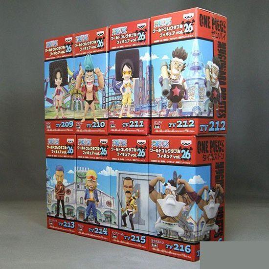 

One Piece World Collectable Figure vol.26 All 8 types set Banpresto Prize