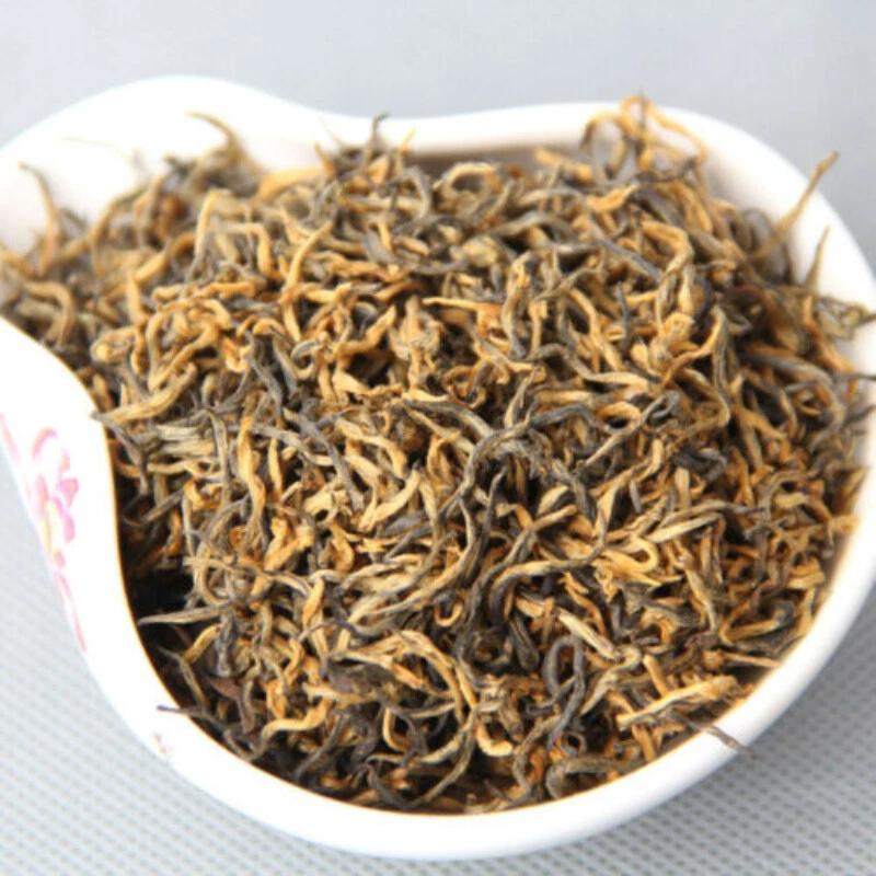Organic Yunnan Dianhong Golden Buds Black Tea 250g Natural Energy Premium