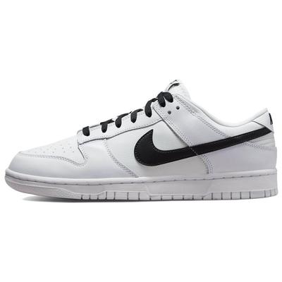 Dunk Low Retro Leather Upper Classic Two-Tone Sneakers White Black DJ6188-101