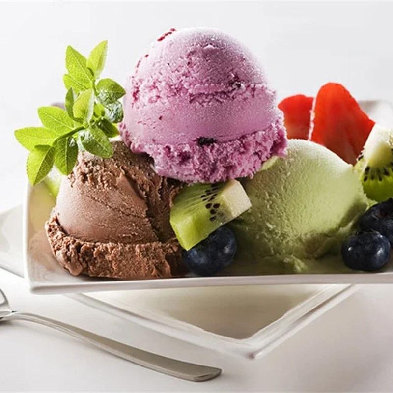 Stainless Steel Portable Aluminum Alloy Nonstick AntiFreeze Ice Cream Baller Scoop Home Kitchen Tool