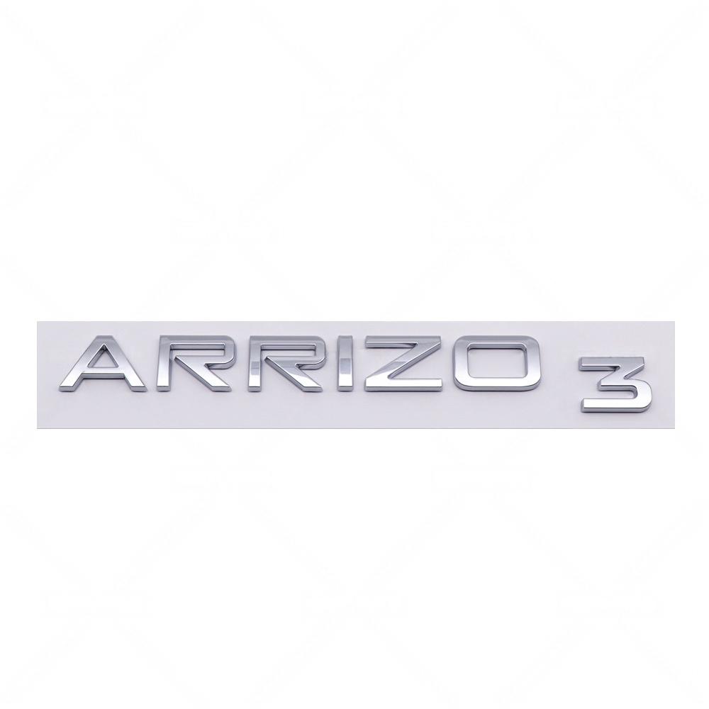3D ABS ARRIZO / 3 / 5 / 7 / 8 GX / EX Logo Znak Nálepka Zadní Kufr Auta Znak Nálepka Vysoce Kvalitní Automobilové Vnější Doplňky