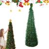 Christmas Tree 150cm Faux Christmas Tree Foldable Artificial Xmas Tree for Home Indoor Decor Party Winter Holiday Festival Decor