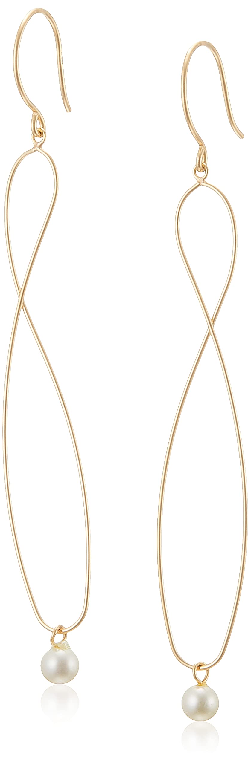 

ESTELLE June Birthstone Freshwater Pearl Earrings in 18K Yellow Gold (0242-0463-0019-0000)