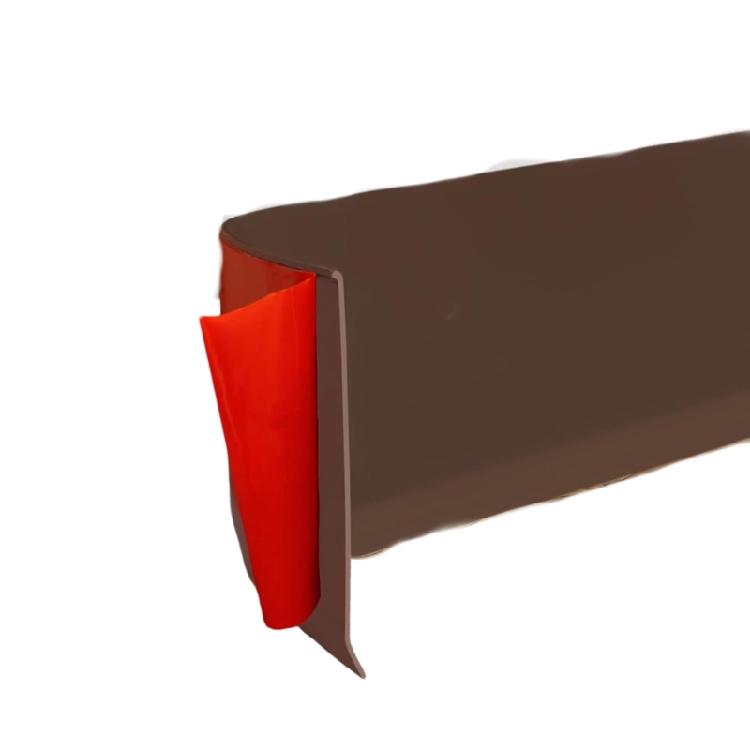 Peels And Stick Flexible Wall Trim Baseboard 6M Length Waterproof PVC Skirting Line Border For Living Room Bedroom Office