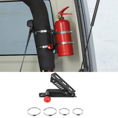 Držák na hasicí přístroj Nastavitelný držák na hasicí přístroj pro Jeep Wrangler TJ JK JL 1997-2023 pro Ford Bronco