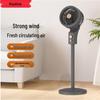 Royalstar FX2501 Leiser Oszillierender Luftzirkulationsventilator CN-Stecker (Adapter enthalten)