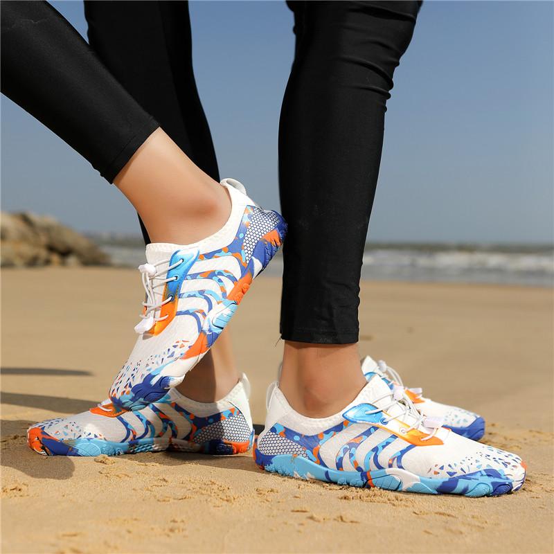 Beach Water Sports Shoes Wading Sneakers Quick Dry Swimming Aqua Shoes Light Breathable Wading Shoes Surfing Fishing