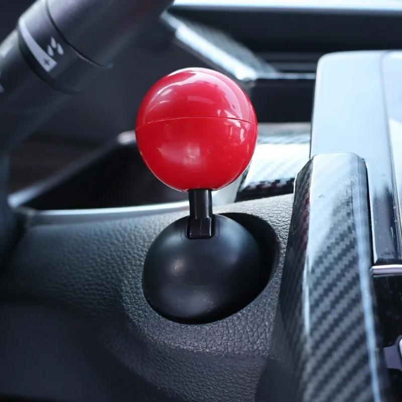 Car One Click Start Button Rocker Automotive Engine Start Stop Button Control Lever Start Switch Pull Rod Decoration Accessories