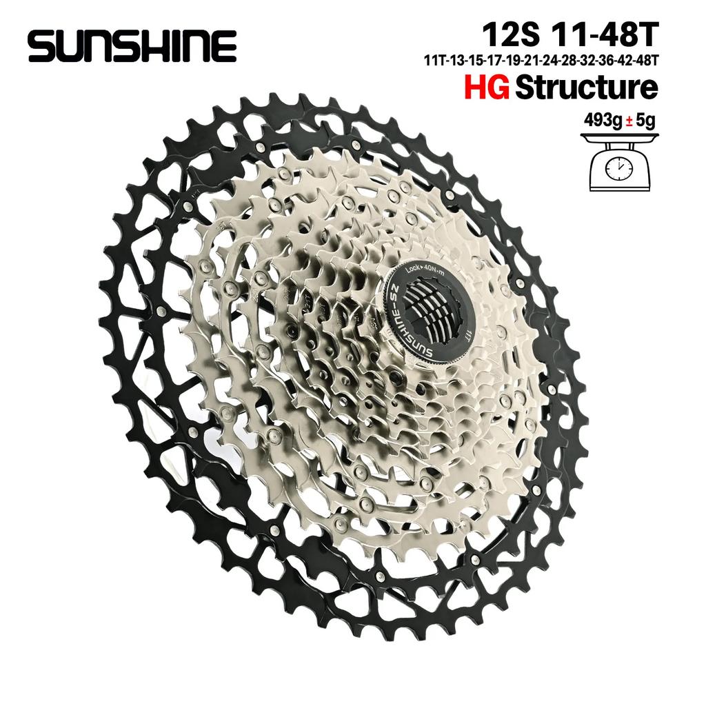 Hg 12 Speed Cassette Lightweight Mtb K7 12-Speed 11 42T 44T 50T 52T Sprocket 12V 42 44 50 Mountain Bike Flywheel