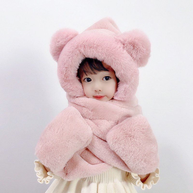 

Детские шапки, шарфы, универсальные шапки, осенние и зимние модели, милые и милые для мальчиков и девочек, плюшевые наушники, теплые детские шапки-пуловеры. 3-10years old