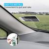 Ticket Holder Car Pack Of 6 Transparent Car Holder Clip Parking Permit Holder Windscreen Self-Adhesive Tickets Clips For Parking Permit