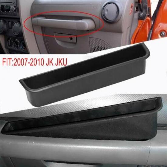 Passenger Grab Handle Storage Tray Organizer Box for Jeep Wrangler JK 2007-2010
