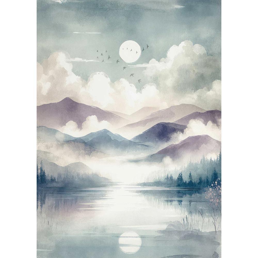 Nursery Landscape Sunset Daisy Flower Posters Wildflower Field Modern Prints Canvas Painting Wall Art Pictures Home Room Decor
