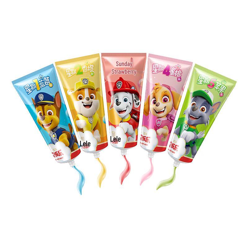 Leng Suan Ling PAW Patrol Kids Anti-Cavity Toothpaste 5-Pack