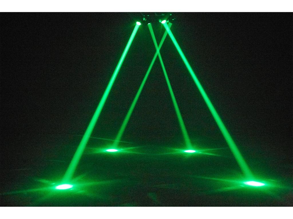 Rotating Beam DJ Light: Four-Head Effect for KTV & Stage
