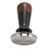 Kaffee Tamper Federbelastet Edelstahl Walnuss Kaffeepresswerkzeug für Kaffeezubereitung 58mm /