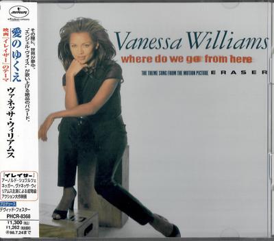 CD VANESSA WILLIAMS  Where Do We Go From Here PHCR8368 Mercury 1996 Japan ObiDance  Electronica Used