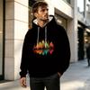 Men's Breathable Daily Casual Hoodies, Comfortable Casual Top for Halloween