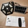 Outdoor Solar LED Pendant Light for Balcony, Pavilion, Terrace, Shed, Garage, and Courtyard.