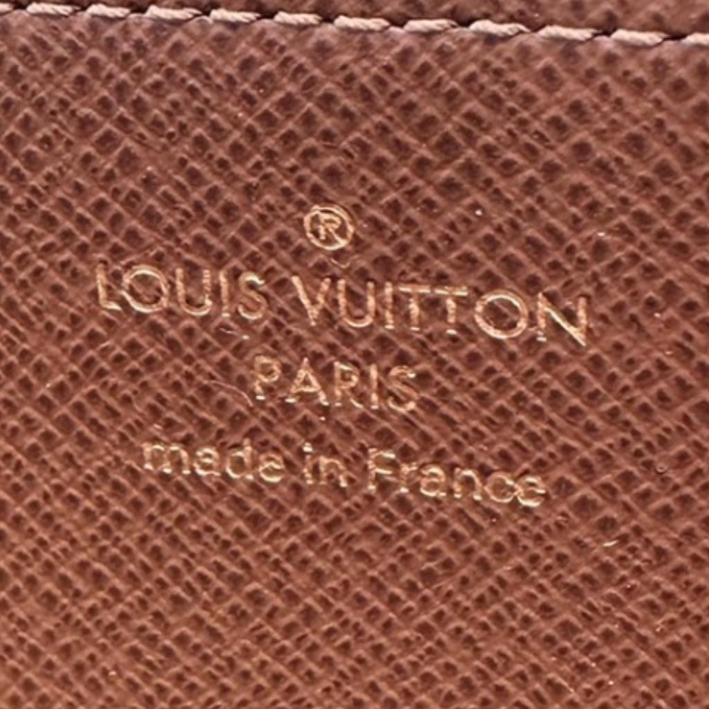 Louis Vuitton Monogram Zippy Wallet Long Wallet Purse Monogram Canvas  M42616 Used