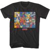 Masters of the Universe Character Blocks Men's T Shirt He-Man She-Ra Skeletor