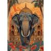 Indian Animals Elephant Tiger Peacock Nature Posters and Prints Canvas Printing Wall Art Picture for Living Room Home Decor Gift