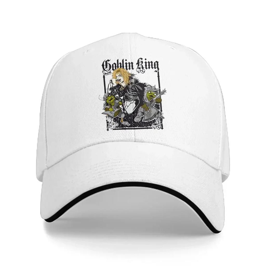 Pure Color Dad Hats Goblin King Bowie Mens Hat Sun Visor Baseball Caps Labyrinth Film Peaked Cap