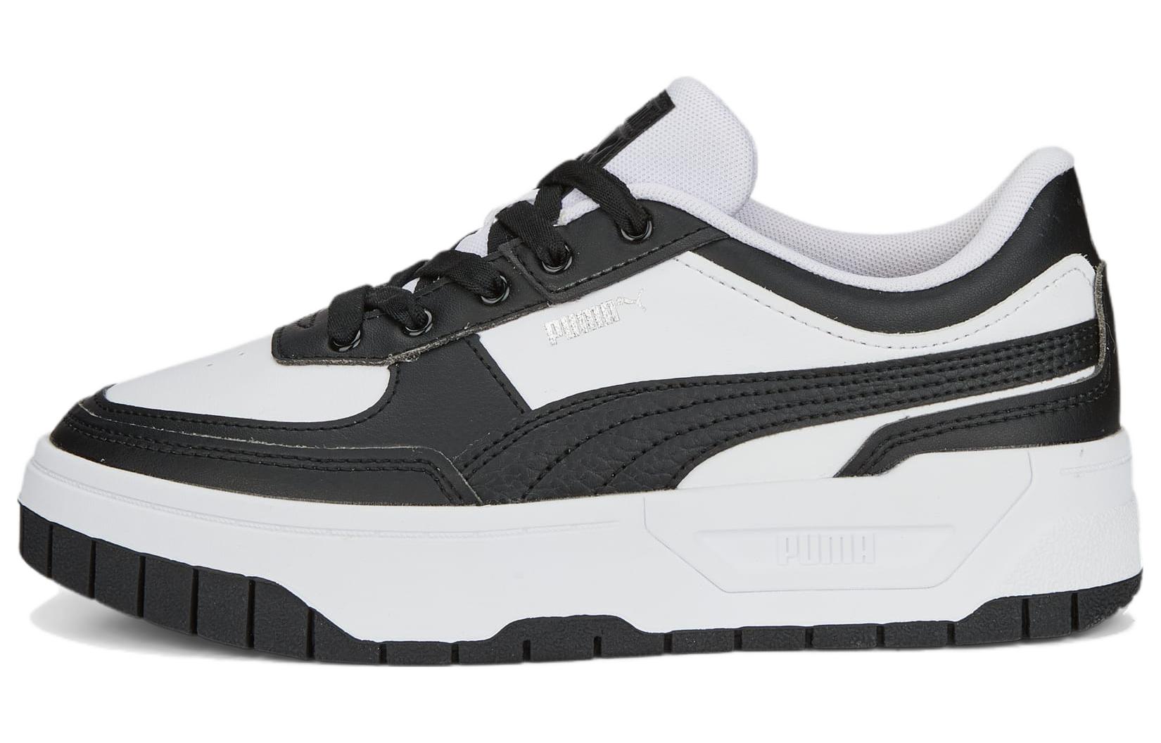 PUMA Cali Dream Leather  Black White  Women s 392730-08 37.5