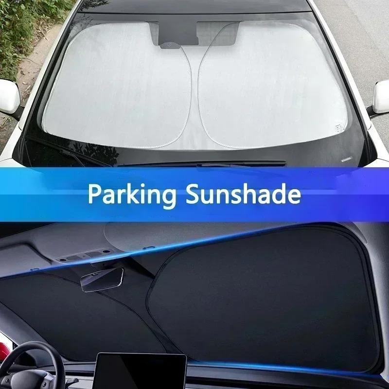 CRL1 Foldable Car Windshield Sun Shade Cover for Front Window Sunscreen UV Protection For Mercedes Benz B/C/E/S A Class C200L GLC CLA