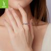 Neutral Wind Planet Open Ring Silver Full Body, Personalized Star Moon S925 Sterling Silver Ring Jewelry