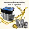 Aluminum 1inch Gear Flow Meter K24 With Clear LCD Display Suitable For Petroleum Industry Engineering Irrigation Experts