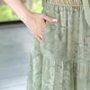Mom’s 2026 Chiffon Print Slimming Two-Piece Dress for Middle-Aged & Elderly Women