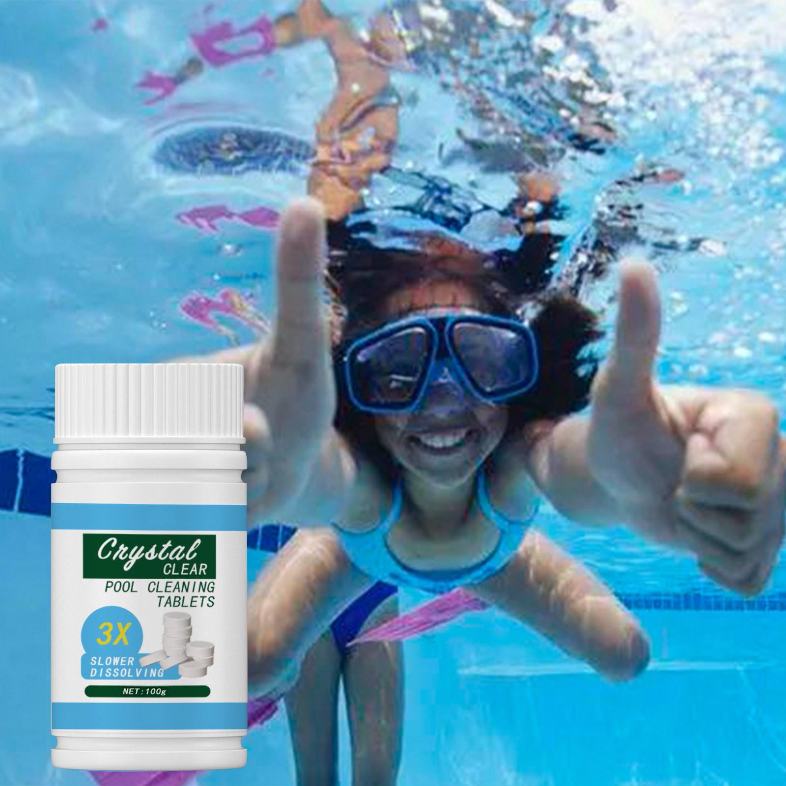 

Tablets For Small Pool, Effervescent Tablet For Spa Hot Tub, Tabs For Above Ground Pools