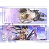 Genshin Impact Collection Karty Hry Záložka Furina Neuvillette Wriothesley Laser Oboustranná vstupenka Anime Tarotová karta Dárek