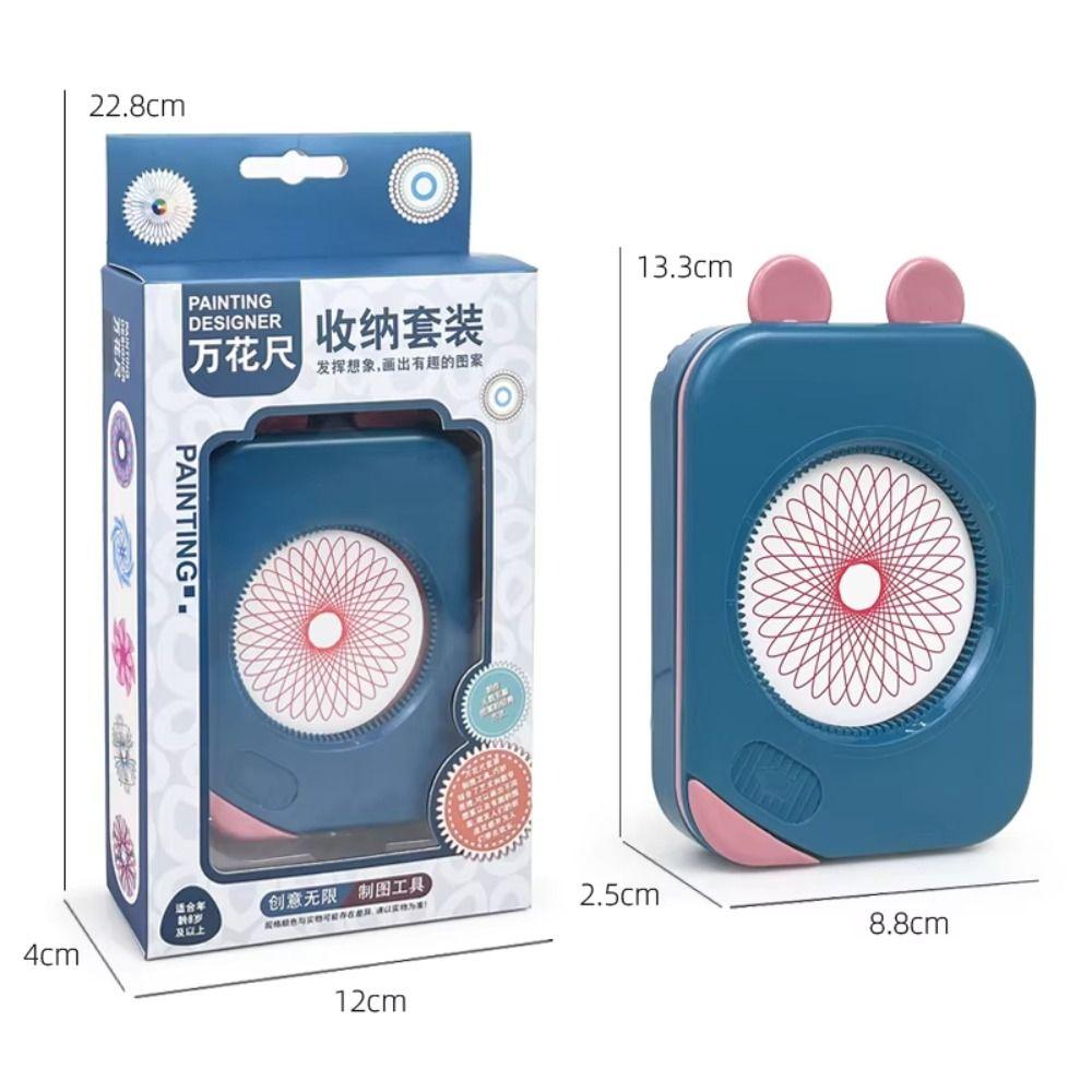 Multifunctional Magic Spirograph Drawing Toys Geometric Ruler Drafting Tools  Primary School