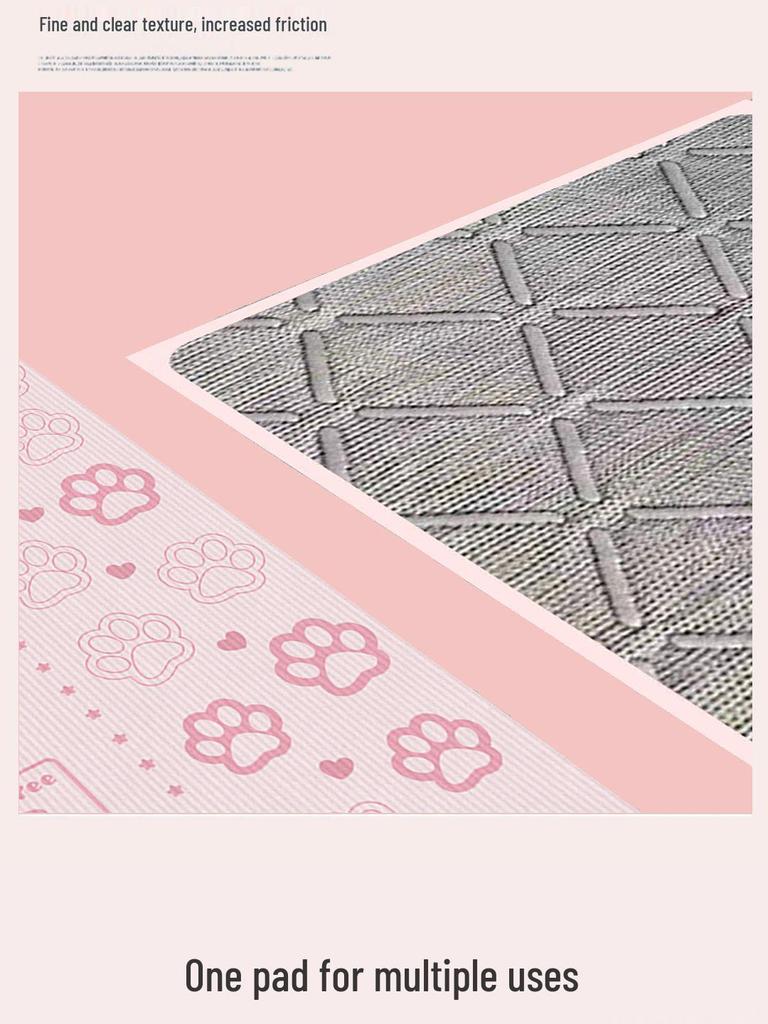 Shock Absorption Yoga & Jump Rope Mat - Thick, Wide, Non-Slip, Soundproof for Home Fitness