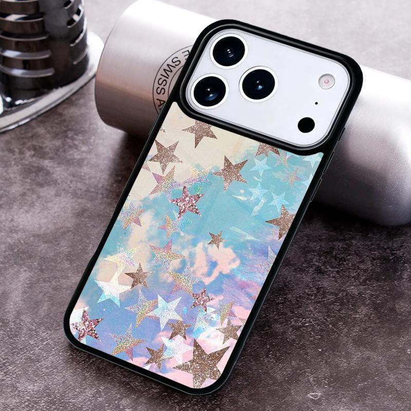 

Pink Blue leopard Dalmatian Spots stars Phone Case for iPhone 17 16 15 Pro Max Air 14 13 12 11 Plus Shockproof Capa Cover iPhone 14 Plus