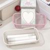 Iron Art Creamy Storage Basket - Office & Desk Organizer