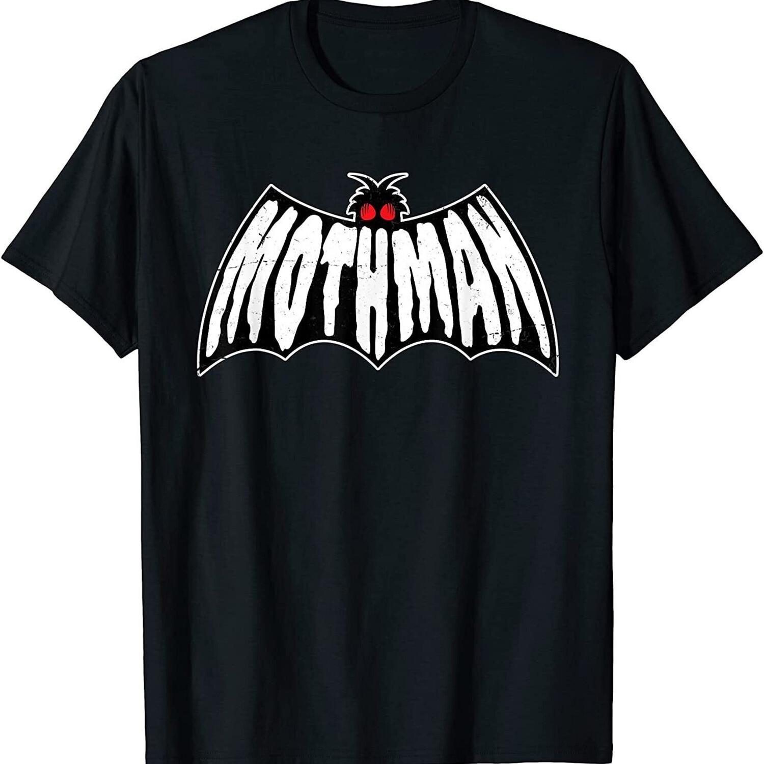 2025/NEW! Mothman Cryptid Point Pleasant Monster Moth Cool Gift T-Shirt - MADE I S разноцветный