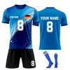 Personalised Shirts Kit Mens Girls With Name Number Custom Football Jerseys For Boys Training Suit