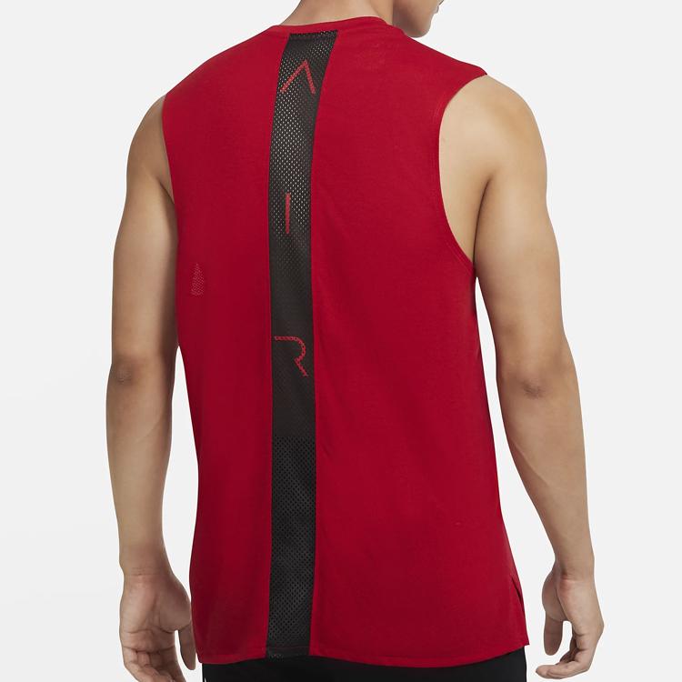 Jordan Quick-Drying Basketball Training Vest Men Tops Red CU1025-687